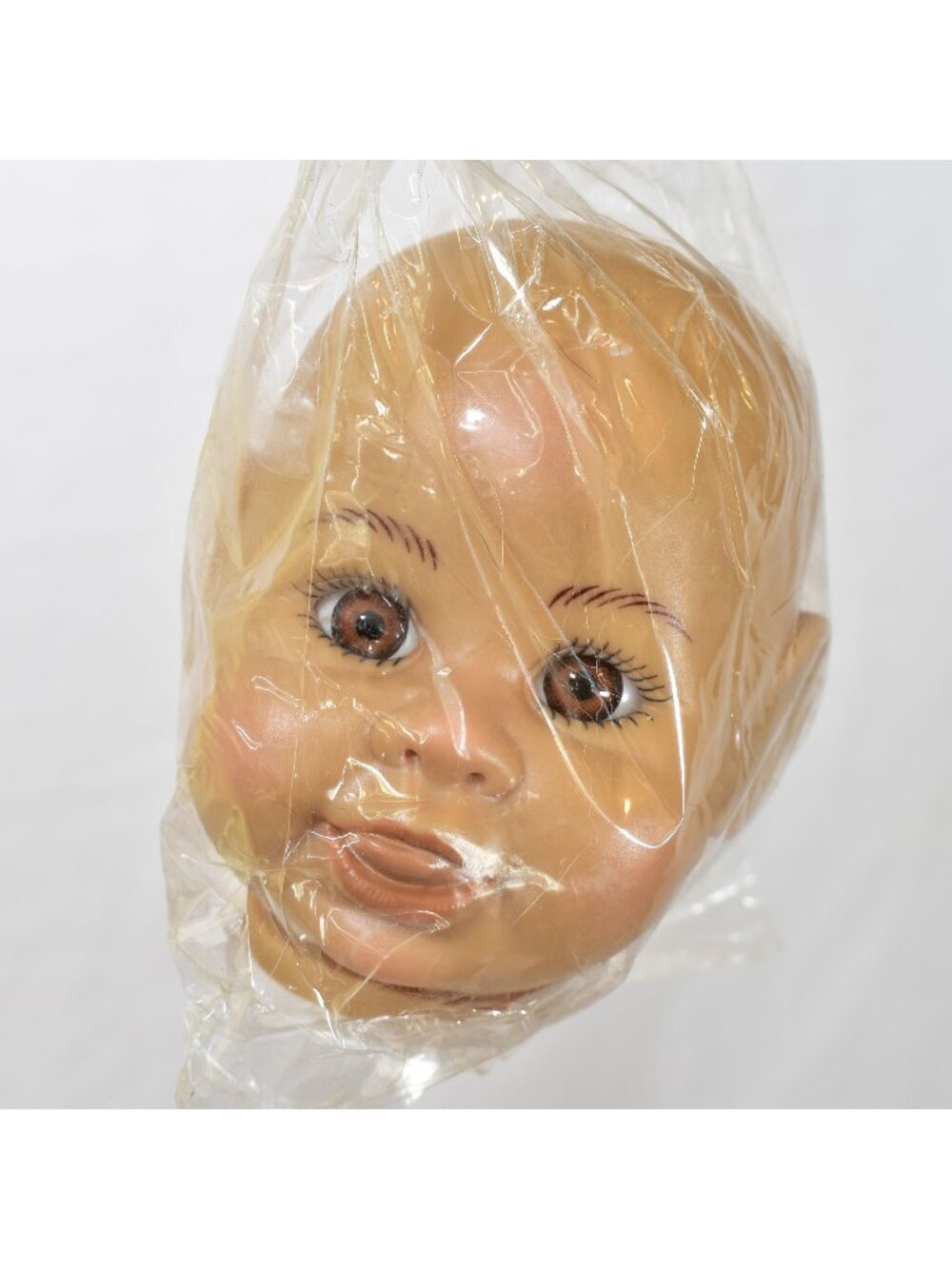 Syndee's Crafts Jaya Doll Head #32010 Medium Hard Vinyl Vintage Crafting New